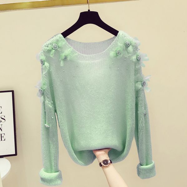 2021 autumn and heavy winter industry three-dimensional beads long-sleeve flower nightgown for new loose lady jumper 3uee, White;black
2021 autumn and heavy winter industry three-dimensional beads long-sleeve flower nightgown for new loose lady jumper 3uee, White;black