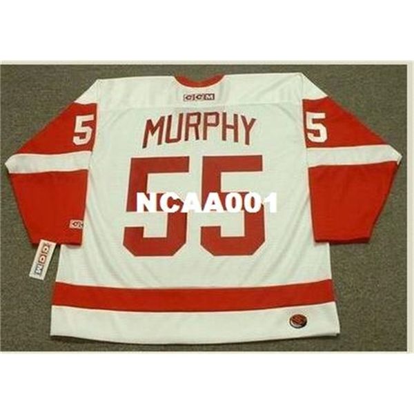 668 #55 larry murphy detroit red wings 1999 ccm retro hockey jersey or custom any name or number retro jersey, Black
668 #55 larry murphy detroit red wings 1999 ccm retro hockey jersey or custom any name or number retro jersey, Black