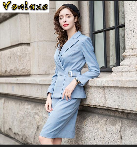 suits for women 2021 autumn winter plaid long sleeve blazer skirt two piece office lady business work female uniform, White
suits for women 2021 autumn winter plaid long sleeve blazer skirt two piece office lady business work female uniform, White