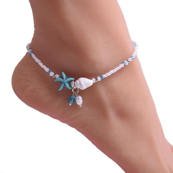 anklets starfish woven deserve to act the role of summer beach conch shells bracelets for women, Red;blue
anklets starfish woven deserve to act the role of summer beach conch shells bracelets for women, Red;blue