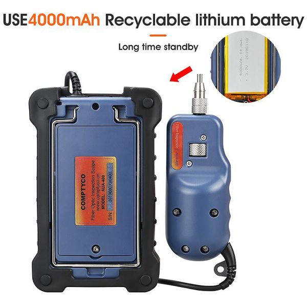 aua-400 fiber optic inspection microscope probe with 3.5 inch display screen monitor
aua-400 fiber optic inspection microscope probe with 3.5 inch display screen monitor