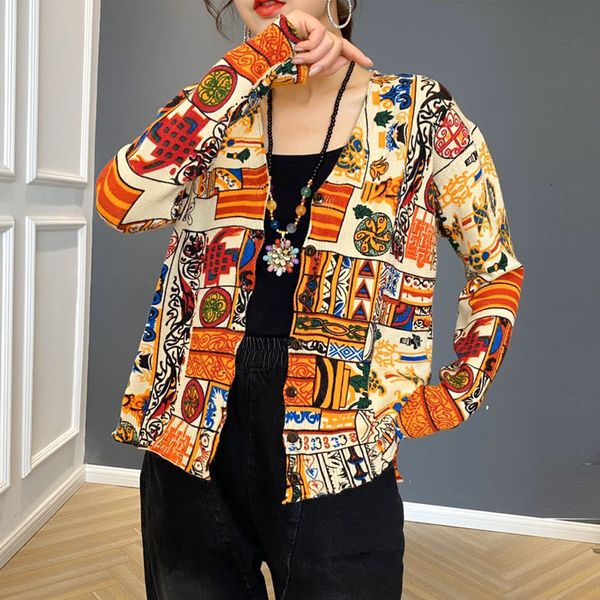 2021 new vintage style women autumn geometric printing knitted cardigan v-neck long sleeve single-breast sweater for ladies shvc, White;black
2021 new vintage style women autumn geometric printing knitted cardigan v-neck long sleeve single-breast sweater for ladies shvc, White;black