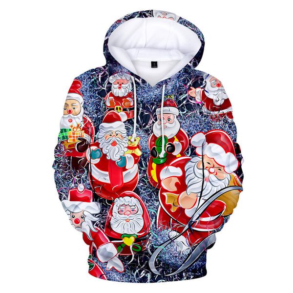 autumn and winter new christmas deer hoodie drawstring printing loose and comfortable pullover sweater, Black
autumn and winter new christmas deer hoodie drawstring printing loose and comfortable pullover sweater, Black