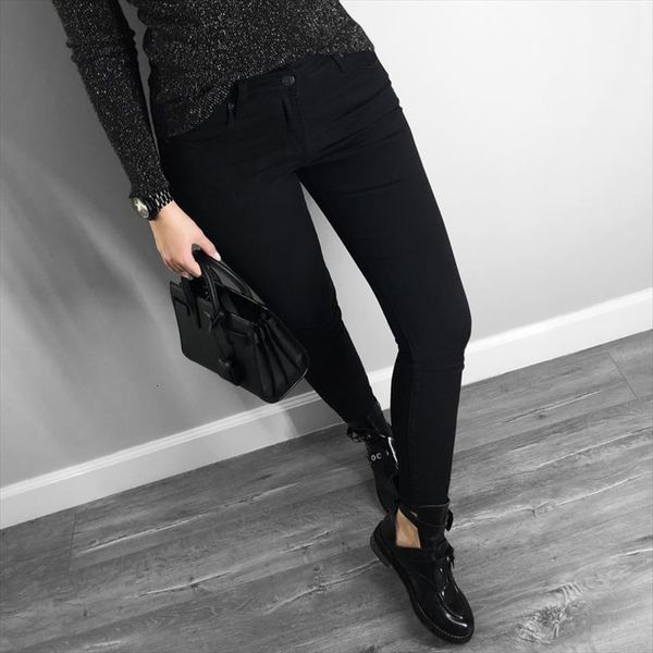 skinny basic women jeans style casual solid color denim pants slim black stretch, Blue
skinny basic women jeans style casual solid color denim pants slim black stretch, Blue