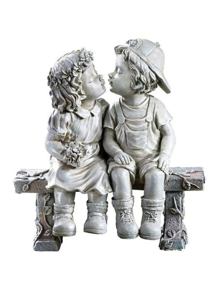 garden decorations lily's home first kiss resin statue little girl and boy kissing yard miniature figurine decoration
garden decorations lily's home first kiss resin statue little girl and boy kissing yard miniature figurine decoration