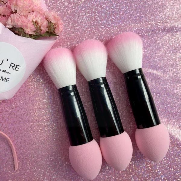 makeup brushes 1pc professional double-end brush blusher sponge two tool nylon cosmetic full with metal c9e7
makeup brushes 1pc professional double-end brush blusher sponge two tool nylon cosmetic full with metal c9e7