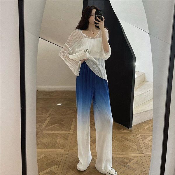 women's pants & capris woman jeans change wide leg high waist thin drooping dragging summer pantalones vaqueros mujer, Black;white
women's pants & capris woman jeans change wide leg high waist thin drooping dragging summer pantalones vaqueros mujer, Black;white