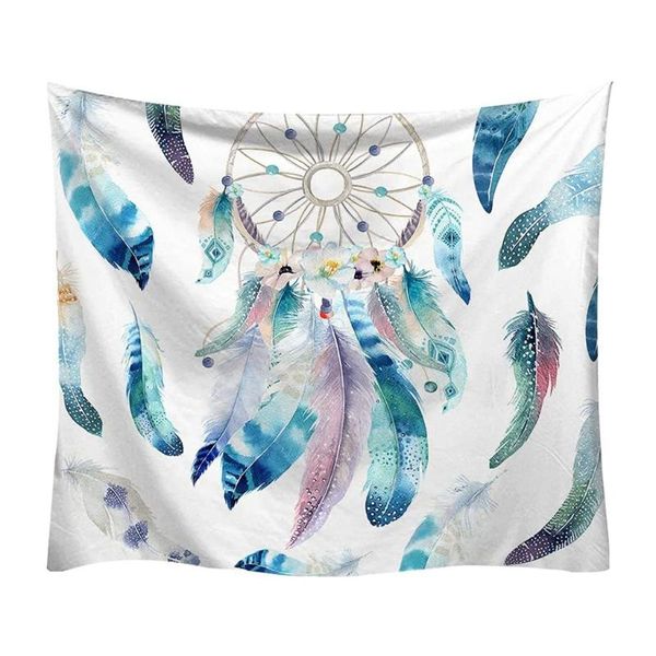 tapestries nordic style hippie tapestry colorful dreamcatcher feather printed wall hanging blanket bohemian art carpet background home
tapestries nordic style hippie tapestry colorful dreamcatcher feather printed wall hanging blanket bohemian art carpet background home