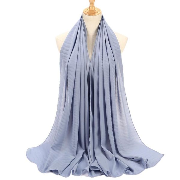 scarves crinkle chiffon hijab scarf shawls ladies muslim fashion plain wraps headband long scarves/scarf, Blue;gray
scarves crinkle chiffon hijab scarf shawls ladies muslim fashion plain wraps headband long scarves/scarf, Blue;gray