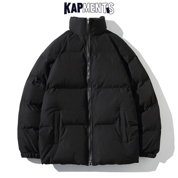 kapments men harajuku solid warm puffer jacket parka mens japanese streetwear winter male korean fashion bubble coat 211119, Black
kapments men harajuku solid warm puffer jacket parka mens japanese streetwear winter male korean fashion bubble coat 211119, Black