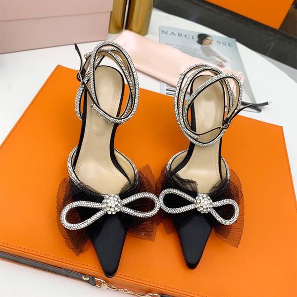 sandals 2021 summer women's big bow high heel luxury satin ankle strap wedding party shoes, Black
sandals 2021 summer women's big bow high heel luxury satin ankle strap wedding party shoes, Black