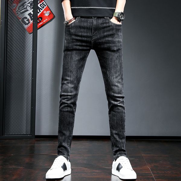 2021 moda cinza preto brim masculino fino ajuste calas de lpis coreano streetwear denim a1jo, White;black
2021 moda cinza preto brim masculino fino ajuste calas de lpis coreano streetwear denim a1jo, White;black