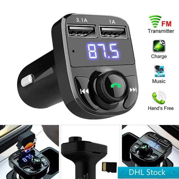 stock dhl fm x8 transmitter aux modulator bluetooth handscar kit car audio mp3 player with 3.1a quick charge dual usb car charger
stock dhl fm x8 transmitter aux modulator bluetooth handscar kit car audio mp3 player with 3.1a quick charge dual usb car charger
