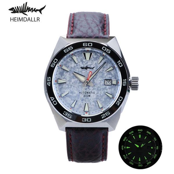 wristwatches heimdallr monster diver watch frost blue dial sapphire crystal nh35 automatic mechanical 200m waterproof full luminous watches, Slivery;brown
wristwatches heimdallr monster diver watch frost blue dial sapphire crystal nh35 automatic mechanical 200m waterproof full luminous watches, Slivery;brown