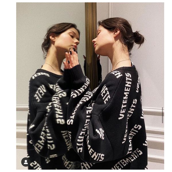 2021 european fashion winter new black white whole body men's and women's large size sweater couple ywl8, White;black
2021 european fashion winter new black white whole body men's and women's large size sweater couple ywl8, White;black