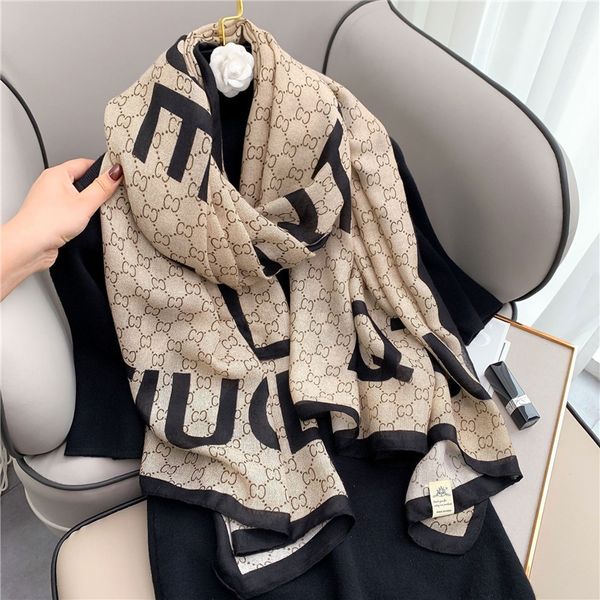 2021 spring and summer new letter printed cotton linen simple temperament silk scarf sunscreen beach towel shawl, Blue;gray
2021 spring and summer new letter printed cotton linen simple temperament silk scarf sunscreen beach towel shawl, Blue;gray