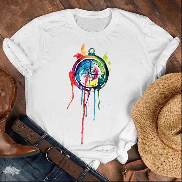 women lady watercolor 90s cute vintage fashion summer fall shirt clothes womens female print t tshirt tee graphic t shirt, White
women lady watercolor 90s cute vintage fashion summer fall shirt clothes womens female print t tshirt tee graphic t shirt, White