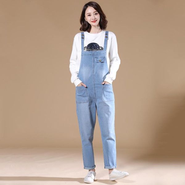 women's jeans mori girl bib jean pants big size harem denim overalls jumpsuits female pantalon mujer suspenders wide leg rompers ac32, Blue
women's jeans mori girl bib jean pants big size harem denim overalls jumpsuits female pantalon mujer suspenders wide leg rompers ac32, Blue