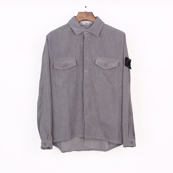 21ss stone spring island long sleeve tees embroidered round logo men women casual shirts couple casual designer 022803, Black;brown
21ss stone spring island long sleeve tees embroidered round logo men women casual shirts couple casual designer 022803, Black;brown