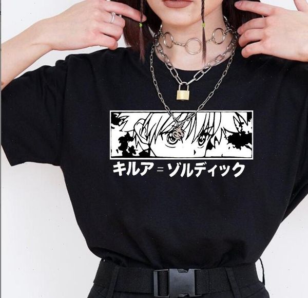 hunter x hunter killua eyes t shirt female japanese anime vintage fun cartoon print loose o neck t shirt harajuku streetwear, White
hunter x hunter killua eyes t shirt female japanese anime vintage fun cartoon print loose o neck t shirt harajuku streetwear, White