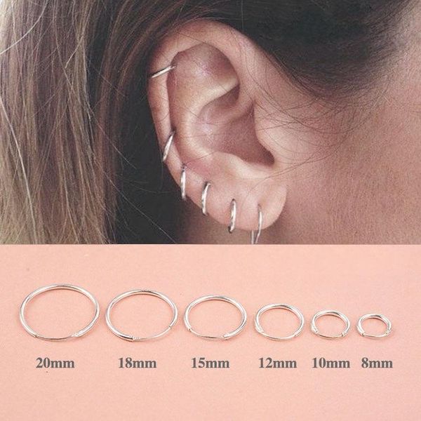 hoop & huggie authentic 100% 925 sterling silver simple fashion 1.2mm circle round earring for women trendy jewelry gifts, Golden;silver
hoop & huggie authentic 100% 925 sterling silver simple fashion 1.2mm circle round earring for women trendy jewelry gifts, Golden;silver