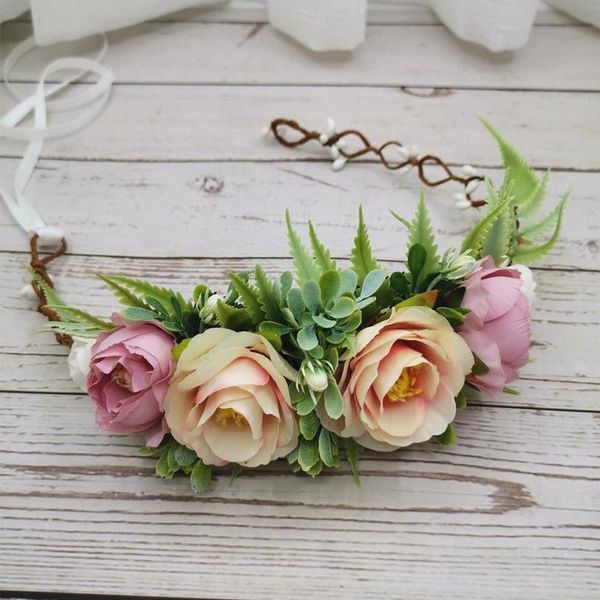 women girl flower crown festival headband women wedding hair accessories girl floral garland bridal wedding floral qyljzf
women girl flower crown festival headband women wedding hair accessories girl floral garland bridal wedding floral qyljzf