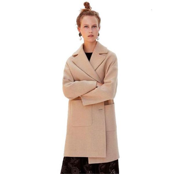 fall and winter euro-american fashion trend temperament long cocoon wool overcoat women's wear pa9i, Black
fall and winter euro-american fashion trend temperament long cocoon wool overcoat women's wear pa9i, Black