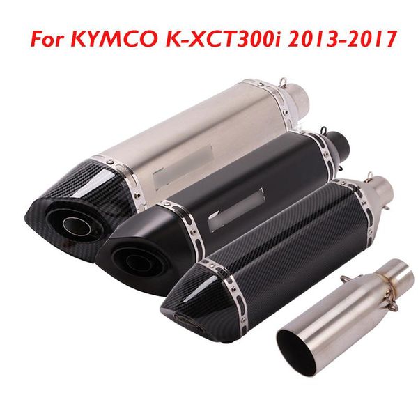exhaust pipe for kymco k-xct300i 2013-2021 motorcycle system muffler tip connector link middle tube
exhaust pipe for kymco k-xct300i 2013-2021 motorcycle system muffler tip connector link middle tube