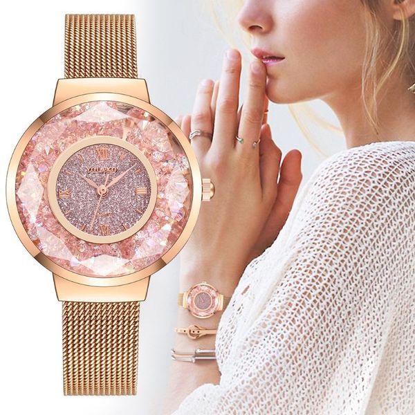 wristwatches fashion alloy mesh belt women's watch quicksand diamond mirror casual quartz, Slivery;brown
wristwatches fashion alloy mesh belt women's watch quicksand diamond mirror casual quartz, Slivery;brown