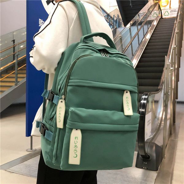 teen school bags for girls backpack women pink teenage student bookbags big capacity nylon waterproof junior high bag school new 
teen school bags for girls backpack women pink teenage student bookbags big capacity nylon waterproof junior high bag school new