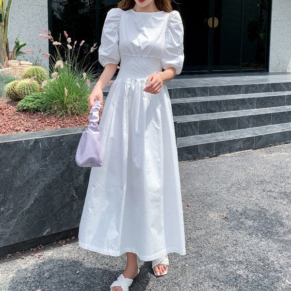 new arrival fashion beach women vintage puff sleeve elegant summer temperament comfortable outdoor lovely a-line dress t03t, White;black
new arrival fashion beach women vintage puff sleeve elegant summer temperament comfortable outdoor lovely a-line dress t03t, White;black