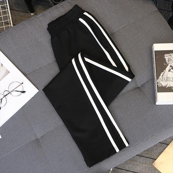 spring and autumn fashion korean women capri casual harem black white striped printed side pant ladies loose trousers
spring and autumn fashion korean women capri casual harem black white striped printed side pant ladies loose trousers