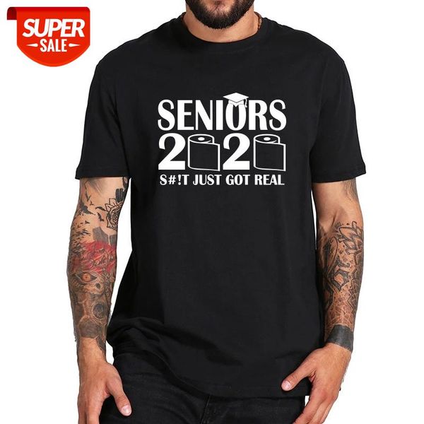 seniors 2020 funny graduation s#t just got real t shirt vintage 100% cotton cool eu size short sleeve basic camisetas #dh8y, White;black
seniors 2020 funny graduation s#t just got real t shirt vintage 100% cotton cool eu size short sleeve basic camisetas #dh8y, White;black