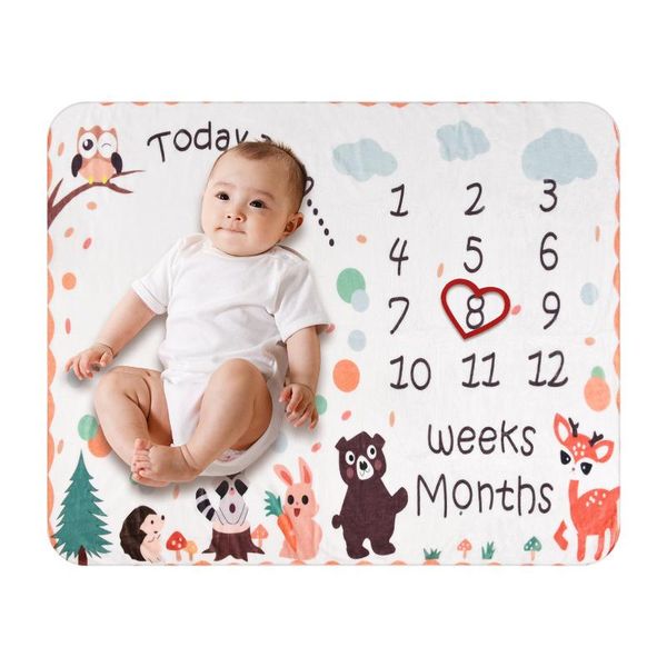 blankets & swaddling baby monthly milestone blanket personalized wrinkle-soft flannel plant animal pattern pography backdrop
blankets & swaddling baby monthly milestone blanket personalized wrinkle-soft flannel plant animal pattern pography backdrop