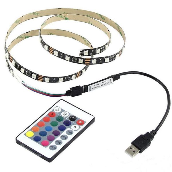 strips usb mood light rgb multi color led strip tv backlight 24 keys remote control dc156
strips usb mood light rgb multi color led strip tv backlight 24 keys remote control dc156