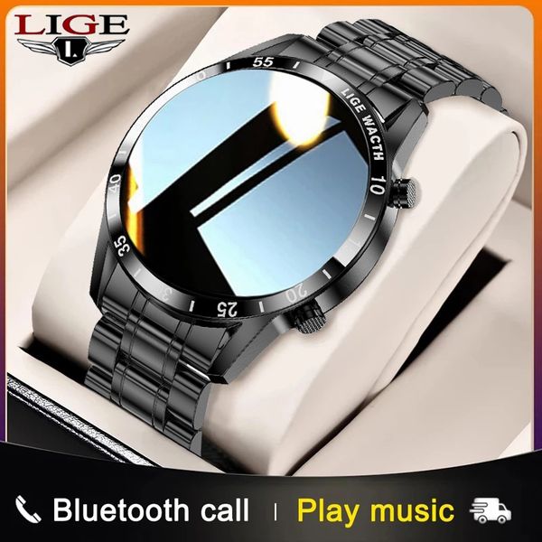 lige 2021 new smart watch men bluetooth call ip67 waterproof full touch screen smartwatch for android ios sports fitness trackerg, Slivery;brown
lige 2021 new smart watch men bluetooth call ip67 waterproof full touch screen smartwatch for android ios sports fitness trackerg, Slivery;brown