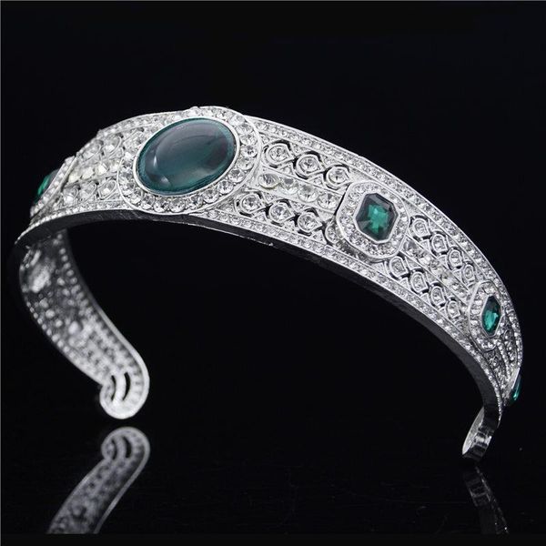 hair clips & barrettes luxury queen royal headband green crystal tiara rhinestone crown bridal diadem wedding accessories jewelry bride head, Golden;silver
hair clips & barrettes luxury queen royal headband green crystal tiara rhinestone crown bridal diadem wedding accessories jewelry bride head, Golden;silver