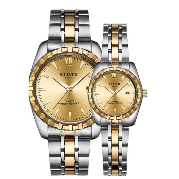 wristwatches classic couple watch steel strap stylish quartz wrist business dress for men women luminous 30m waterproof, Slivery;brown
wristwatches classic couple watch steel strap stylish quartz wrist business dress for men women luminous 30m waterproof, Slivery;brown
