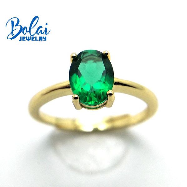 cluster rings bolaijewelry,created green emerald ring oval 6*8mm 925 sterling silver fine jewelry for women gift, Golden;silver
cluster rings bolaijewelry,created green emerald ring oval 6*8mm 925 sterling silver fine jewelry for women gift, Golden;silver