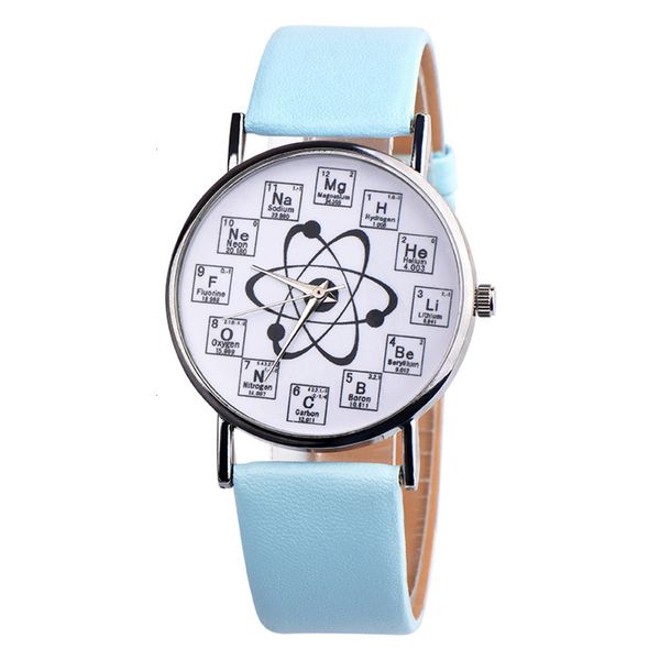 fancy analog quartz watch womens chemical element casual leather ladies relogio feminino zegarek damski montre femme reloj muje, Slivery;brown
fancy analog quartz watch womens chemical element casual leather ladies relogio feminino zegarek damski montre femme reloj muje, Slivery;brown