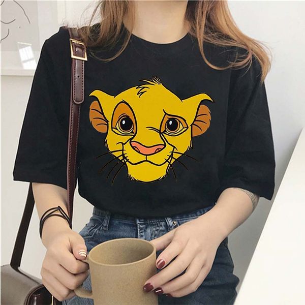 women aesthetic harajuku short sleeve cute shirt o neck plus size women t-shirt clothing lion king cartoon print t shirts, Black;green
women aesthetic harajuku short sleeve cute shirt o neck plus size women t-shirt clothing lion king cartoon print t shirts, Black;green