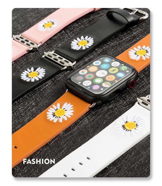 suitable for apple watch leather daisy pin buckle black brown white pink 38-40mm 42-44mm
suitable for apple watch leather daisy pin buckle black brown white pink 38-40mm 42-44mm