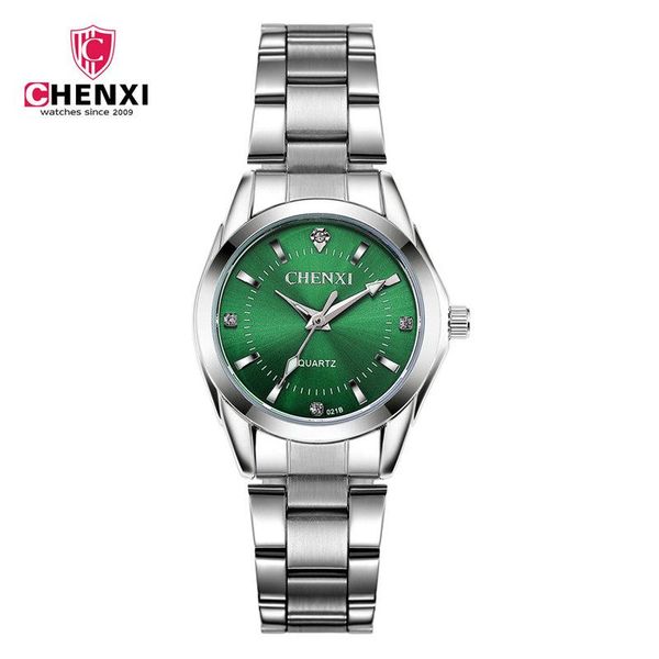 wristwatches chenxi women's watches crystal wrist watch women waterproof stainless steel clock, Slivery;brown
wristwatches chenxi women's watches crystal wrist watch women waterproof stainless steel clock, Slivery;brown