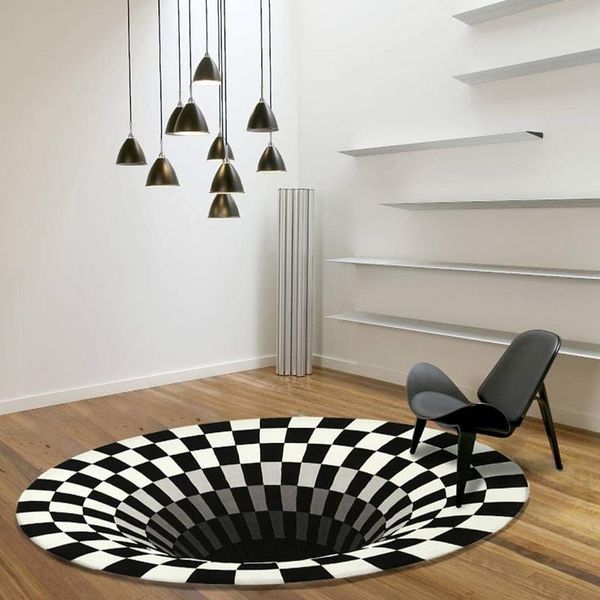 blankets 3d stereo vision mat home carpet black & white living room doormat tea table three-dimensional sofa illusion decoration blanket
blankets 3d stereo vision mat home carpet black & white living room doormat tea table three-dimensional sofa illusion decoration blanket