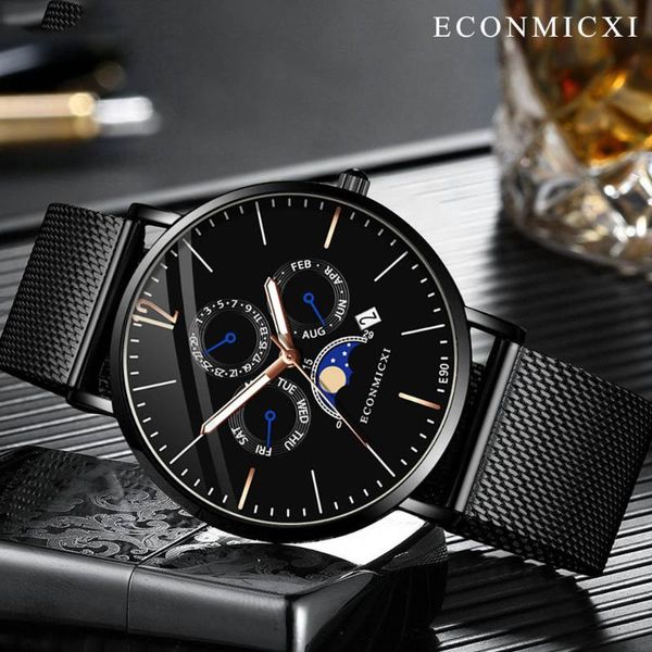 wristwatches men's wrist watch alloy business quartz mesh band wristwatch mens relojes hombre 2021 relogio masculino saat erkek kol saa, Slivery;brown
wristwatches men's wrist watch alloy business quartz mesh band wristwatch mens relojes hombre 2021 relogio masculino saat erkek kol saa, Slivery;brown