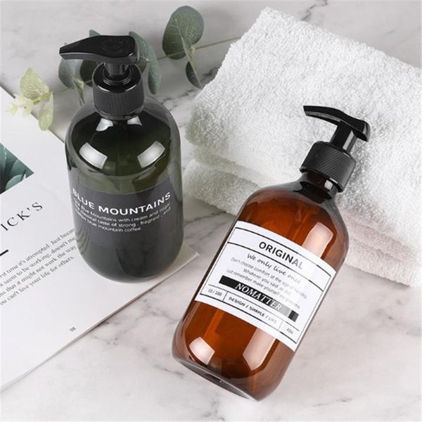 storage bottles & jars 1pc refillable 300/500ml pet round shoulder emulsion shampoo shower bath pitcher hand washing cosmetics vase
storage bottles & jars 1pc refillable 300/500ml pet round shoulder emulsion shampoo shower bath pitcher hand washing cosmetics vase