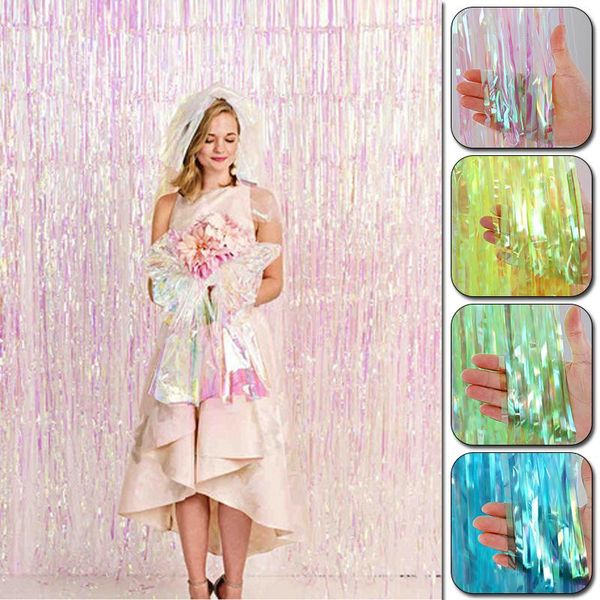 party decoration 1m * 2m backdrop curtains rain sequin tinsel foil curtain po booth wedding birthday supplies
party decoration 1m * 2m backdrop curtains rain sequin tinsel foil curtain po booth wedding birthday supplies
