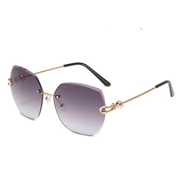 sunglasses fashion retro square rimless for women brand design ladies summer outdoor street travel gold gradient sun glasses, White;black
sunglasses fashion retro square rimless for women brand design ladies summer outdoor street travel gold gradient sun glasses, White;black