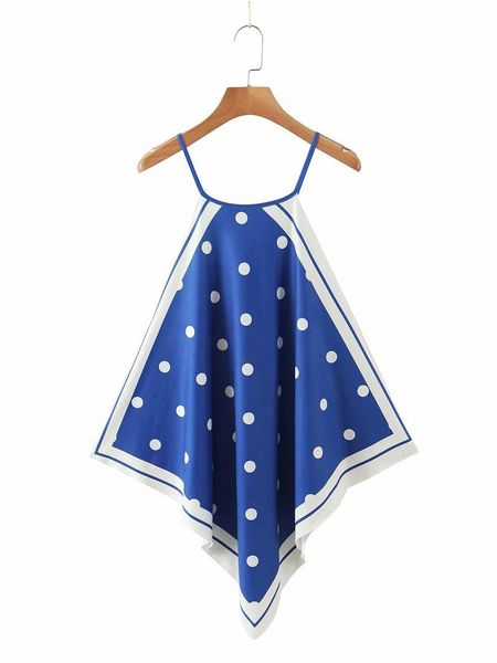 women's tanks & camis 2021 fashion women crop dot print summer casual tank vest sleeveless blusas, White
women's tanks & camis 2021 fashion women crop dot print summer casual tank vest sleeveless blusas, White