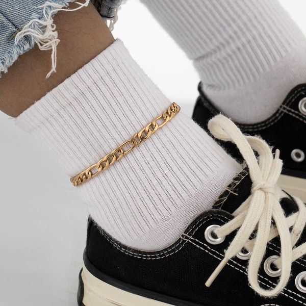jewelry simple beach elements geometric foot decoration female personality 3:1 chain anklet, Silver
jewelry simple beach elements geometric foot decoration female personality 3:1 chain anklet, Silver